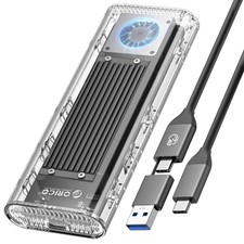 ORICO M.2 NVMe SSD Enclosure 40Gbps Thunderbolt 3/4 USB4 Cooling Fan