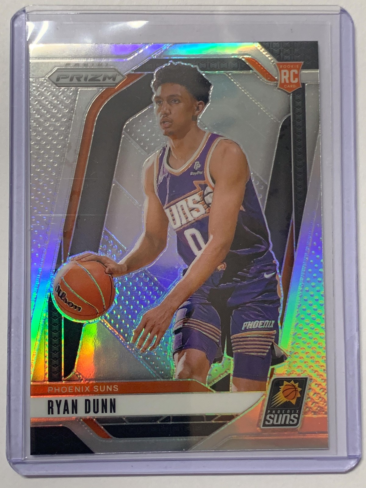 Ryan Dunn RC 2024-25 Panini Prizm Basketball Silver Prizm #258 Suns ② [hkk8