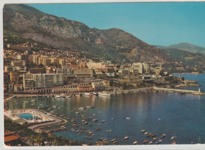 MONTE-CARLO, MONACO, EUROPE VINTAGE POSTCARD UNPOSTED 2Z96