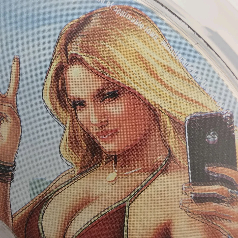 RARE 1 OF 1 MISPRINT OF GRAND THEFT AUTO 5 GTA 5 PLAYSTATION 3 PS3 DOUBLE PRINT - Image 2 of 4