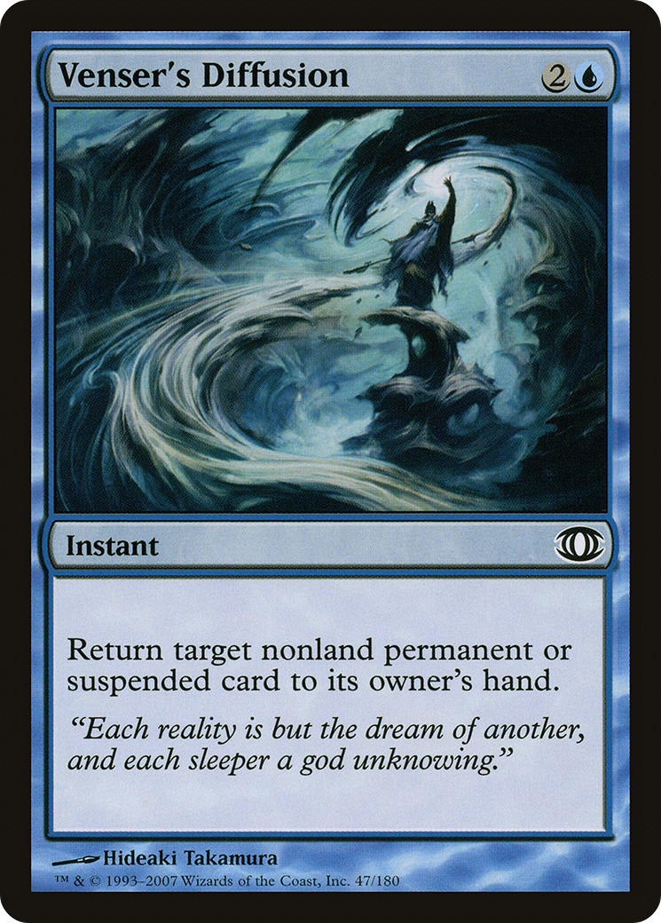 Venser's Diffusion #47 (LP) Future Sight FUT Magic MTG