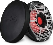DS18 NXL-10SUB/BK 10  600W MAX MARINE SUBWOOFER BLACK 4-OHM w/ RGB LED LIGHTS