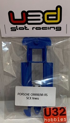 U3D CHASSIS 3D PORSCHE 911 CARRERA RS BLAUE LINIE SCALEXTRIC