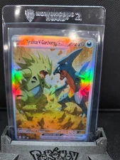 HandMade Per Order PokeTeamLegends Pokemon Card Holo PTL896 Garchomp Tyranitar
