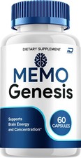 (1 Pack) Memo Genesis Supplement Capsules – MemoGenesis Natural Blend Memory