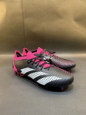 New Men Size 11 Adidas Predator Accuracy.1 SG Cleats GW4577 Black Pink Futbol