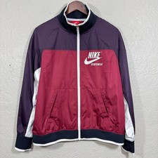 Nike Sportswear Track Jacket Medium Colorblock Retro Windbreaker Sporty 886946