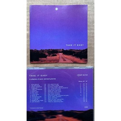 DAVID FENNELL TAKE IT EASY CD 1999 - 24 generic warm laid back grooves -  themes