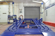 20ft Auto Body Frame Machine Rack W 2 Towers 2d Measuring System Jack 20ft Auto Body Frame Machine Rack W 2 Towers 2d Measuring System Jack