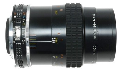 Nikon Micro - Nikkor 55mm f/2.8 Manual Focus Lens Nikon F | eBay