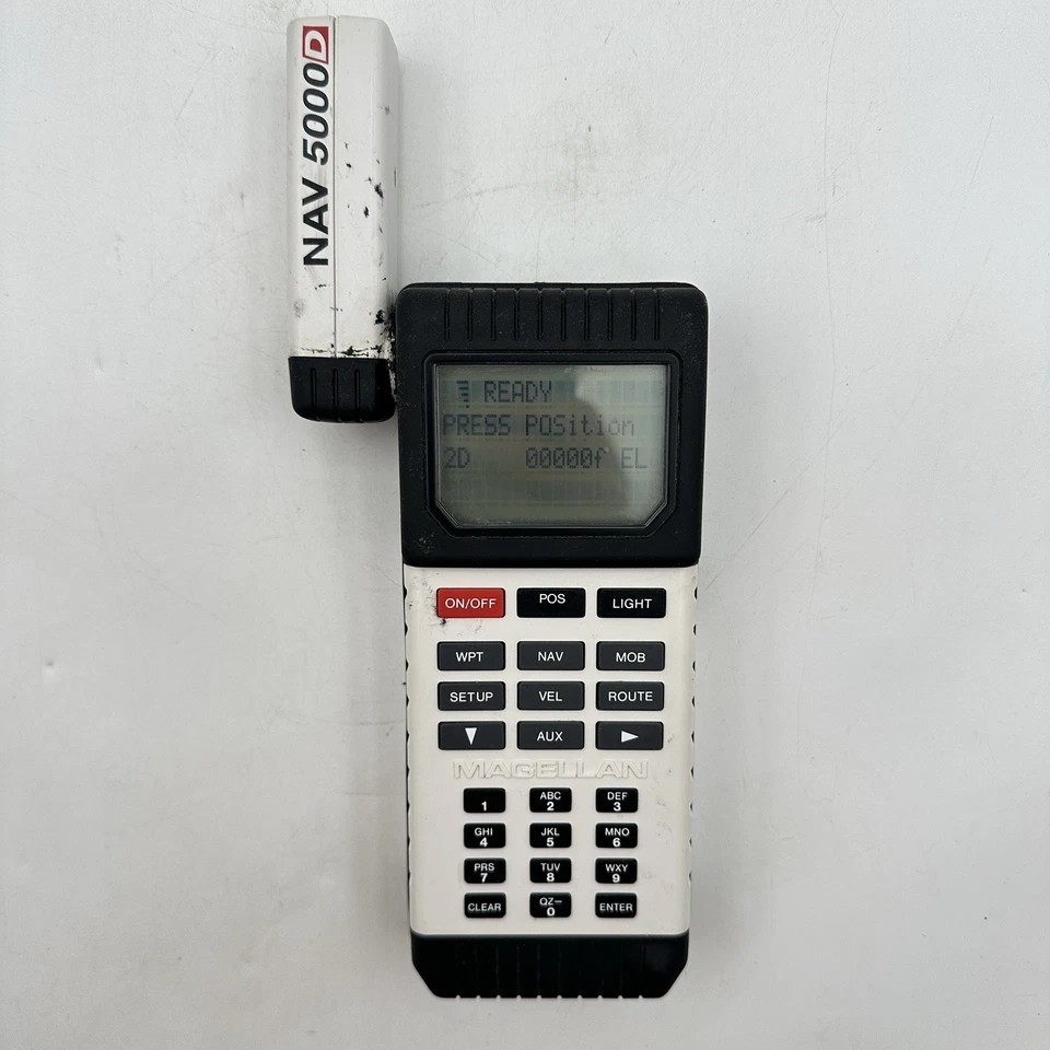 Vintage Magellan GPS NAV 5000D Personal Navigator GPS Handheld - Image 3 of 4