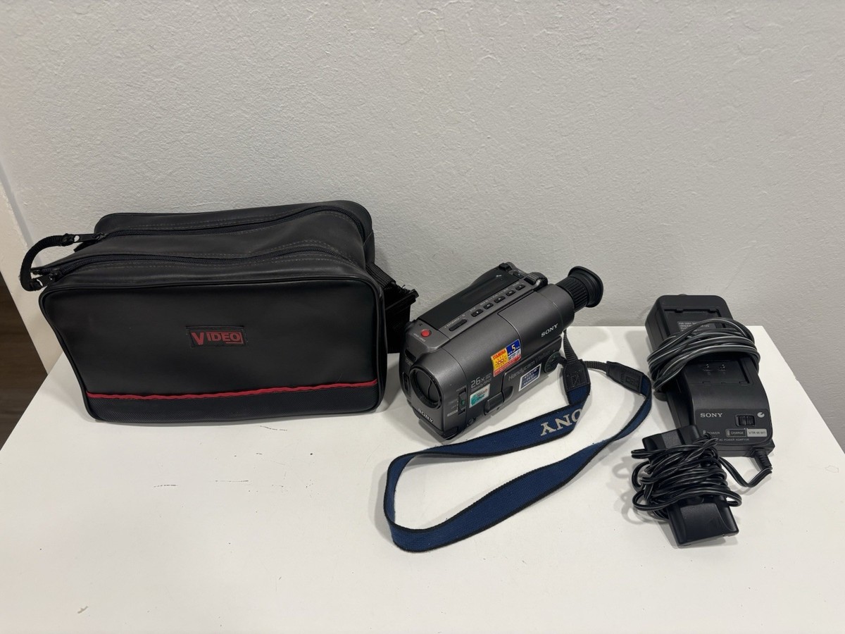 [動作確認済み、訳あり] SONY Handycam DCR-TRV8 Sony Ccd-trv22 Handycam Vision Video 8 Camcorder for sale