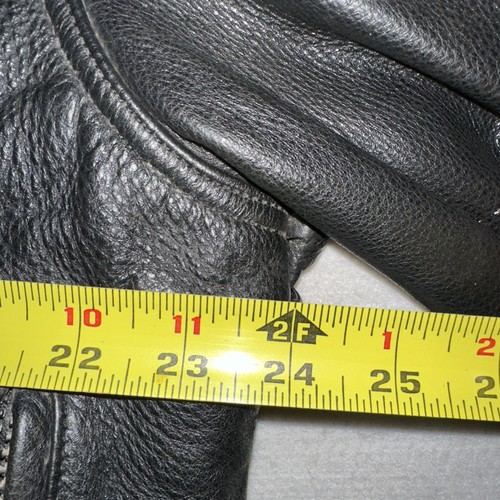 Giacca moto pelle Harley Davidson RN 103819 vintage usata in ottime condizioni taglia Large con fodera - Foto 8 di 10