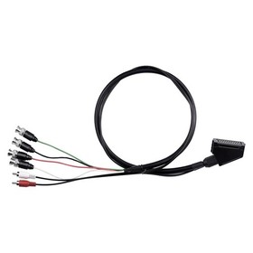 Female RGB Euro SCART to 4 RGB BNC & 2 RCA Adapter Cable For Neo Geo CD Console