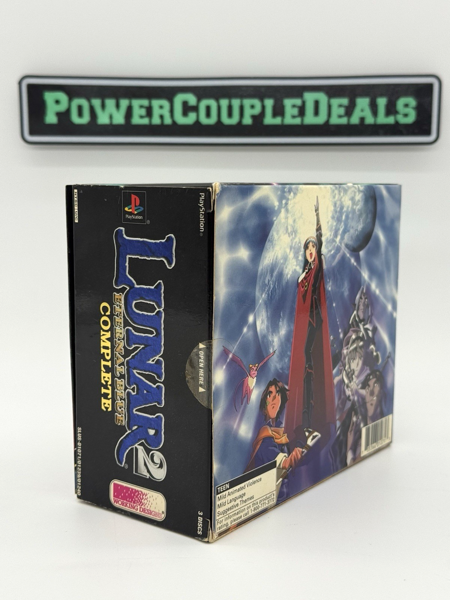 Lunar 2: Eternal Blue Complete (PlayStation 1, 2000) for sale