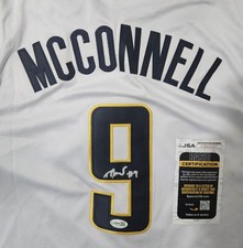 Tj McConnell Signed Autographed Indiana Pacers Jersey JSA COA