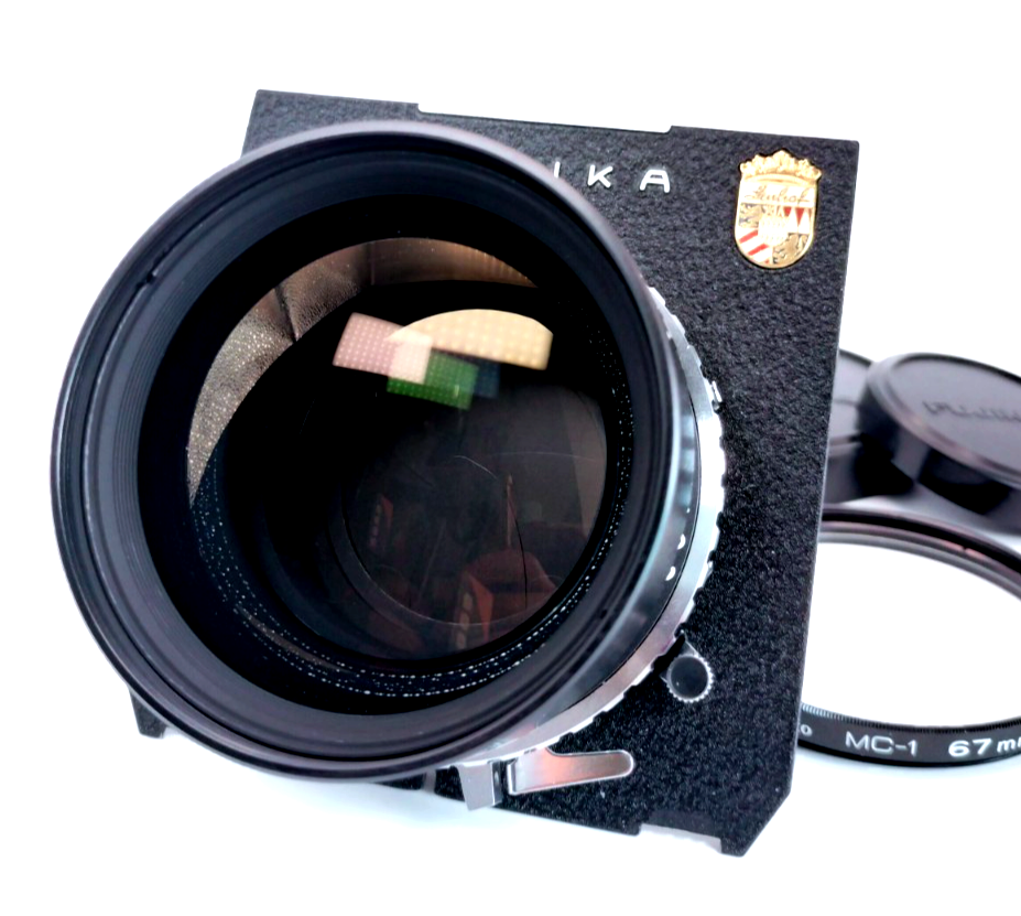 FUJINON W 250mm F6.3 大判カメラ用レンズ Fujinon W 250mm f6.3 Large Format Lens Copal #0 Shutter w/Board