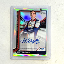 2025 Topps Chrome Formula 1 F1 Max Esterson Refractor Auto Autograph