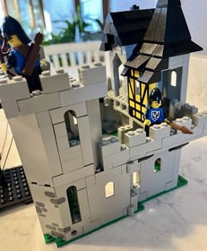 Vintage Playmobil 6074 Black Falcon&rsquo;s Fortress, All Parts, Box, Instructions