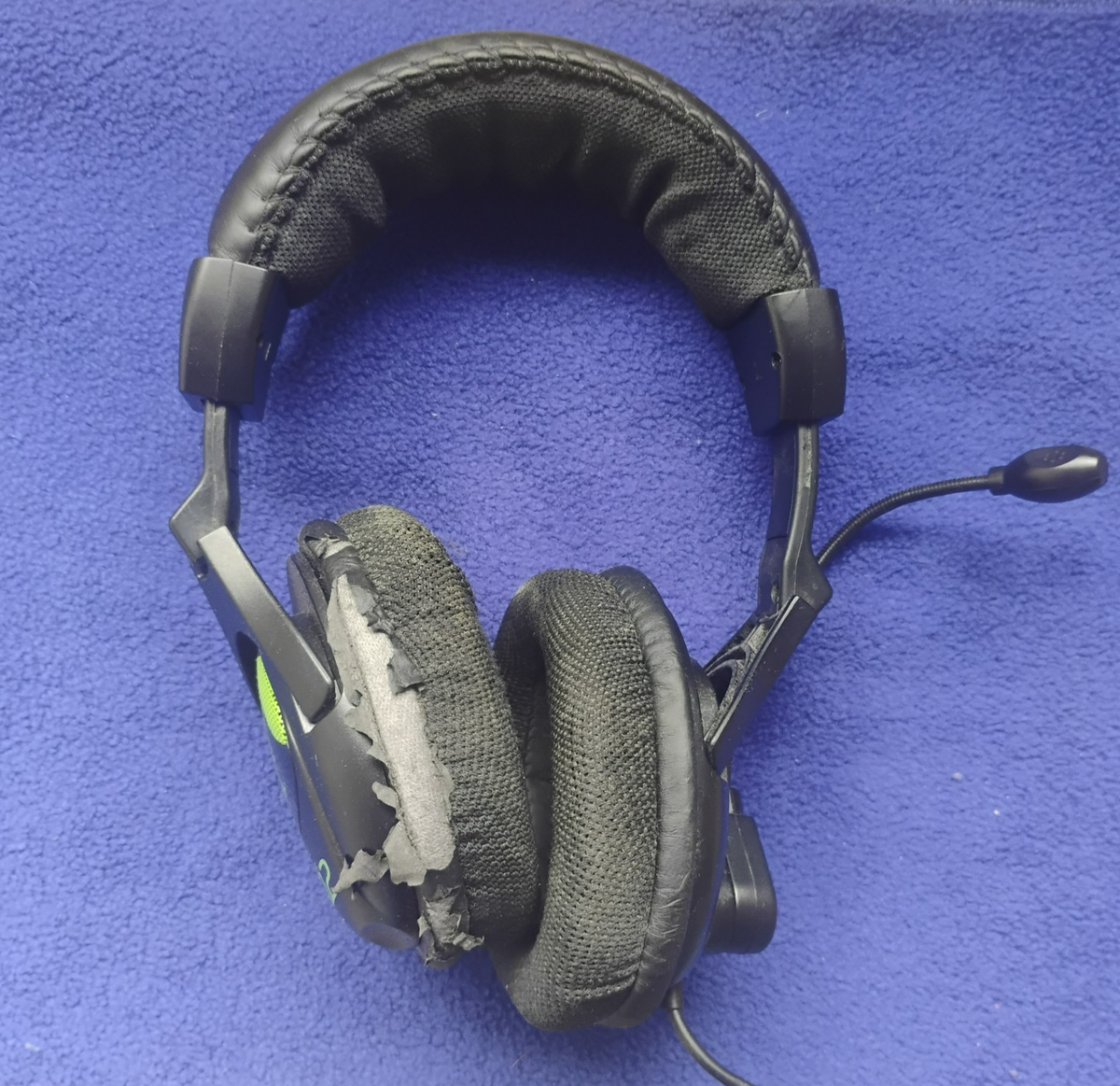 Turtle Beach Ear Force X12 Green/Black Gaming Headset Tested With