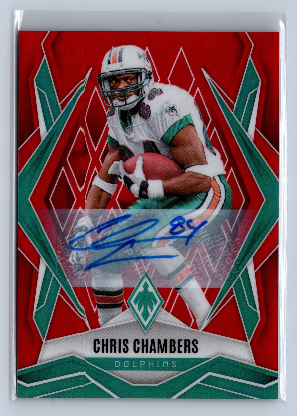 2025 Panini Phoenix Chris Chambers Red Prizm Auto /99 #55