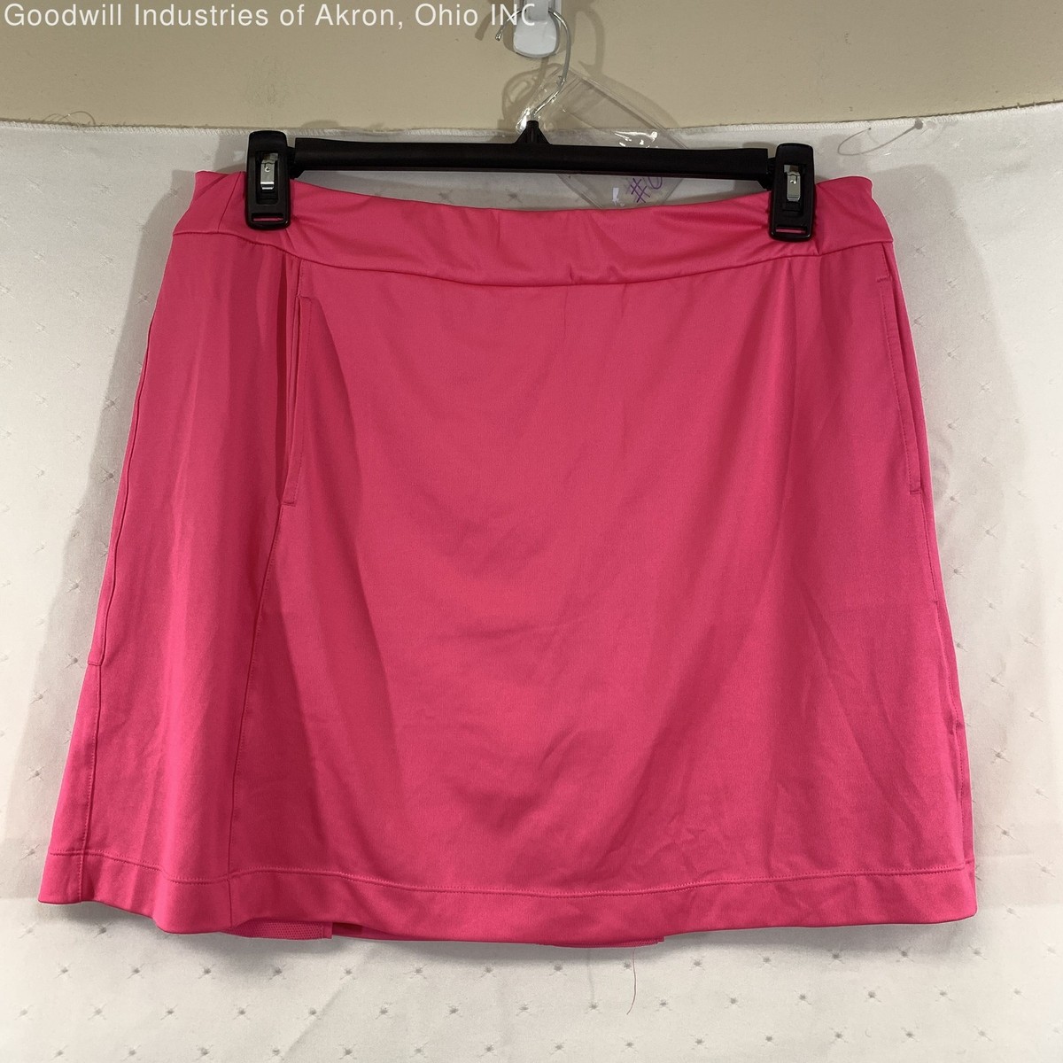 NWT EPNY Pink Women's Back Mesh Pleated Skort, Sz. L | eBay