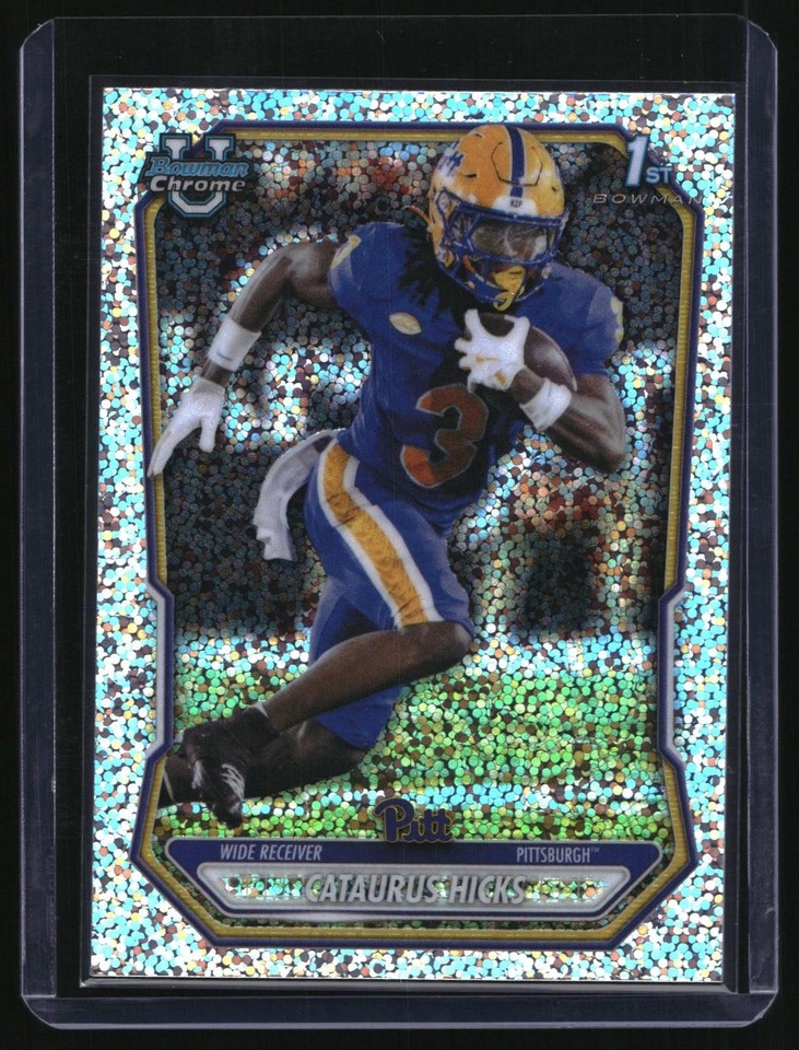 2026 Bowman Chrome U Cataurus Hicks #BCP-133 Speckle 2026 Bowman Chrome U Cataurus Hicks #BCP-133 Speckle