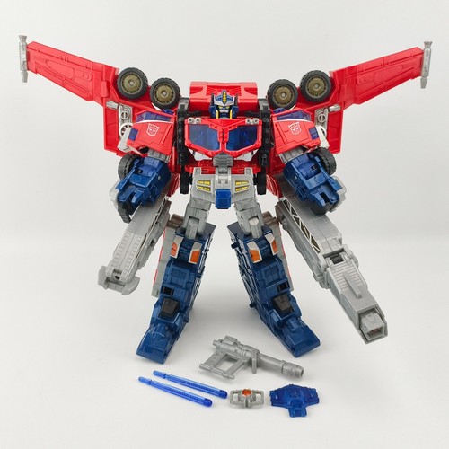 Transformers Optimus Prime Cybertron 2005 Leader Class Electronics Work