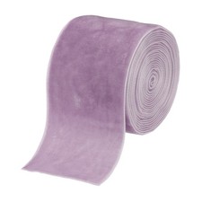 Velvet Ribbon Gift Wrapping 2 Inch x 3 Yard Purple Single Face Velvet
