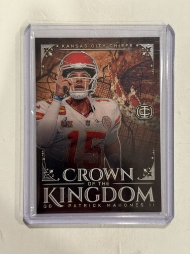 2025 Panini Icon Collection - Crown of the Kingdom Patrick Mahomes II Chiefs MVP