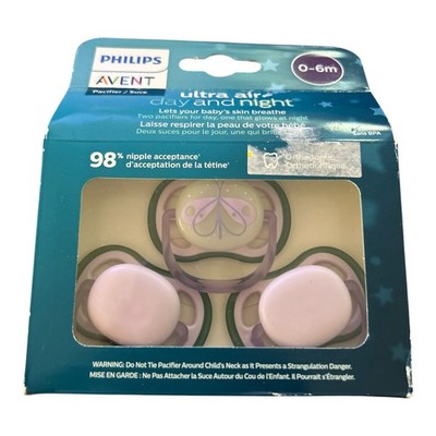 Philips Avent 0-6 Month Pacifiers 3 Pack