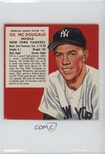 1953 Red Man Tobacco All-Star Team Cut Tab Gil McDougald #23 0c6
