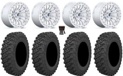 Fuel Rincon Beadlock 15'' Wheels Mh 30'' Pro Runner Tires Polaris Ranger XP 9/1K