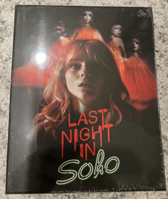 LAST NIGHT IN SOHO 4K UHD Blu-ray Steelbook Ultimate Edition Full Slip Box NEW!!