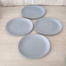 Vintage Johnson Bros Blue Cloud Oval Steak Plates. Greydawn Utility