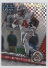 2023 Bowman U Chrome X-Fractor Julian Fleming #109 3f4
