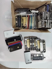  Lot over 40 Mixed  iPhone 4 4s 5 5s Frames, Mixed For Parts Not Working 