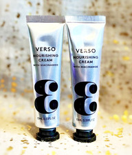 2x VERSO 3 Nourishing Cream w/ Niacinamide 15ml / 0.5 fl oz e Travel Size NWOB 