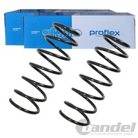 2X Proflex Fahrwerksfedern Vorne Passend FÜR VW Golf Jetta Links+Rechts |