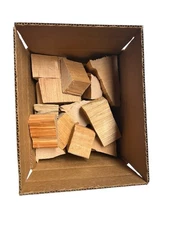 Cherry Smoking Wood Chunks 6 lbs – USDA Heat-Treated, Bug-Free Smoking Grill BBQ