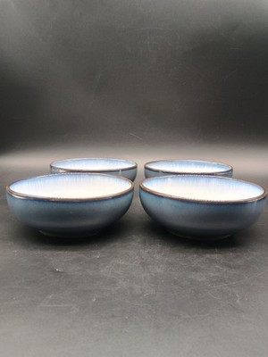 Sango Nova Eggplant 4937 Soup Cereal Salad Bowl 2.5'' x 6.75'' Set of 4 MINORFLAWS