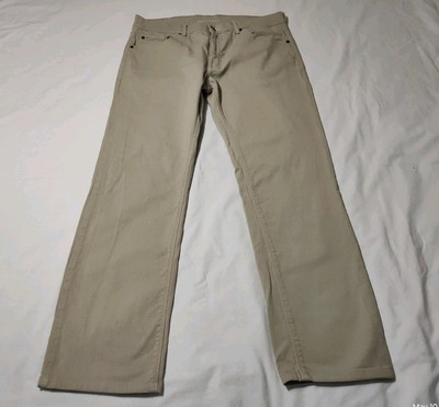 Mott & Bow Slim Fit Jeans Tan Size W38 L32 (31'')