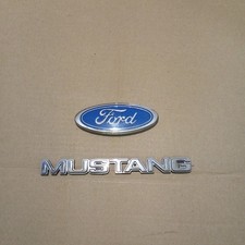 Ford Mustang Emblem Car Trunk Badge Logo Letters Used Vintage