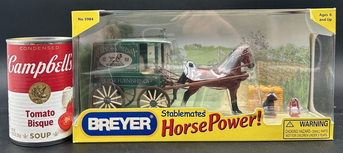 Breyer Horse Power Stablemates Delivery Wagon Cart 5984 | eBay