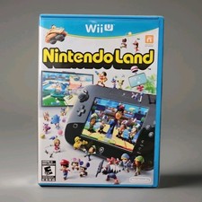 Nintendo Land (Nintendo Wii U, 2012) Video Game Complete w/ Manual