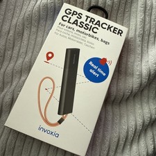 Invoxia GPS Tracker - Schwarz