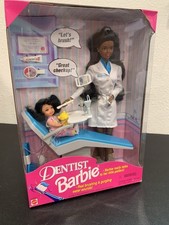 RARE Dentist Barbie Doll Set African American 1997 Mattel 17478 NIB NEW 1997