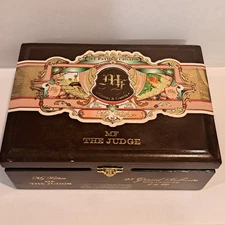 My Father MF The Judge Cigar Box Grand Robusto, 8.5" x 6" x 3.25", wooden