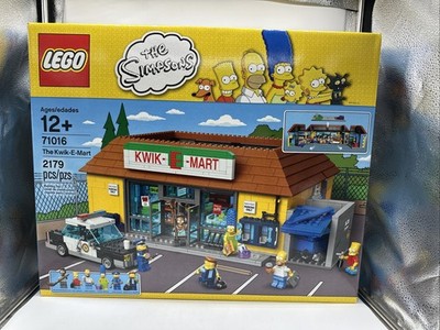 LEGO The Simpsons Kwik-E-Mart 71016 Homer Bart Marge Apu Snake Wiggum Retired