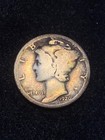 1926-S Silver Mercury Dime, Key Date, Colorful Album Toning — photo 3